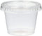 Plastic Disposable Portion Cups, Jello Shot Cup, 4 OUNCE, Package of 50 Cups with Lids