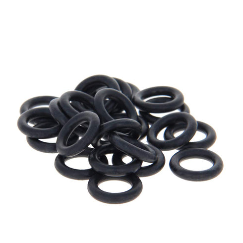 Othmro 50pcs Nitrile Rubber O-Rings, 3.1mm Wire Dia 15mm OD for Oil or Air Sealing, Black