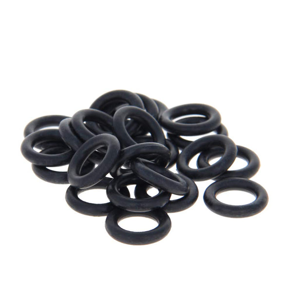 Othmro 50pcs Nitrile Rubber O-Rings, 3.1mm Wire Dia 15mm OD for Oil or Air Sealing, Black