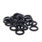 Othmro 50pcs Nitrile Rubber O-Rings, 3.1mm Wire Dia 15mm OD for Oil or Air Sealing, Black