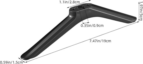 32 Inch BESPORTBLE Universal Tv Stand Legs Replacement with Screws, Tabletop Tv Base Pedestal Feet, Monitors