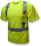 Radians ST11-2PGS-4X Industrial Safety Shirt, Short Sleeve, Green, 4X-Large