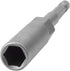 Utoolmart 1/4" Quick-Change Hex Shank Nut Setter Driver Drill Bit 10mm, 100mm Length, 1 Pcs