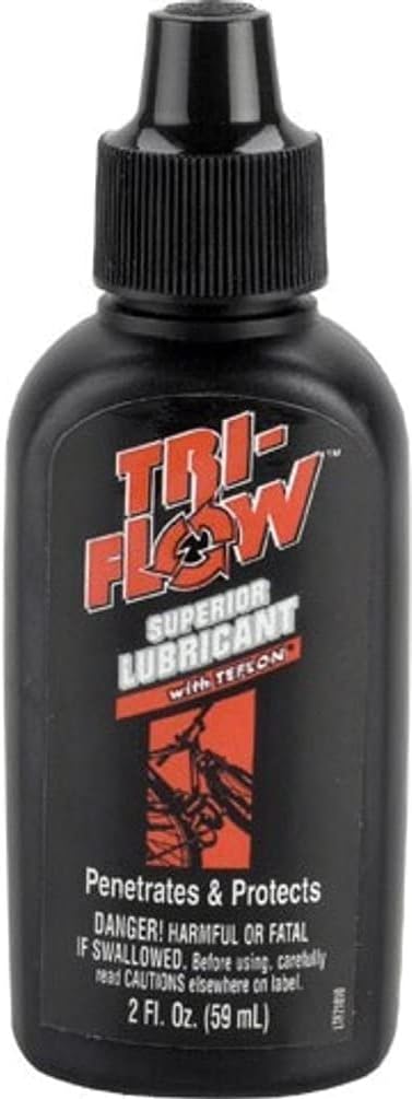 2 OZ 2 Pack Tri-Flow, Squeeze Bottle, Lubricant with Teflon