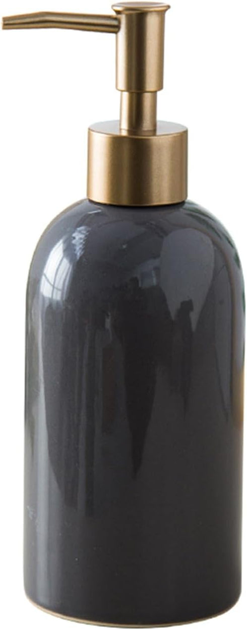 Shurhome Ceramic Hand Sanitizers Bottle Hotel Home Kitchen Soap Dispenser Toilet Lotion Bottle