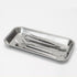 UUYYEO 2 Pcs Industrial Stainless Steel Tray Dental Instrument Tray Small Lab Tray Rectangular Medical Tray Laboratory