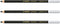STABILO Chalk-Pastel Pencil CarbOthello, Pack of 3, Neutral Black (750)