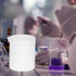 PTFE Beaker, Acid and Alkali Resistant Measuring Cup for Lab, 50ml High Lubrication White
