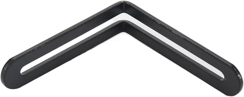 4 (3.15x3.15in Xiaoyztan Pcs Stainless Steel Reinforced L-Shape Corner Brackets Slotted Adjustable Corner Braces