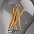 Satco S21872 5.5W A15 LED Bulb, Clear, Intermediate Base, 2700K, 450 Lumens, 2-Pack