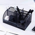 QDKVTNDJZ 7Storage Pen holder Multifunctional Holder, Grid Mesh Metal Pencil For Desk Office Organizer, Makeup Brush