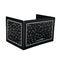 Really Good Stuff Deluxe Privacy Shield, Large - Black Corrugated Plastic for Student Desks