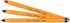 AZOR Pin Point Fine Point Writing Pens, 0.7mm Ballpoint Pens Assorted, 10 Pack (5 Black, 3 Blue, 2 Red)