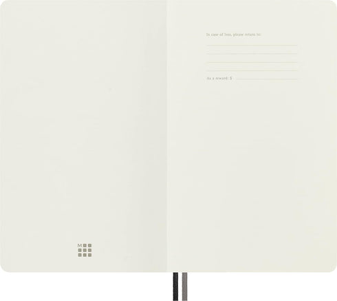 Moleskine Classic Expanded Notebook, Soft Cover, Large (5" x 8.25"), 400 Pages, Ruled/Lined, Black