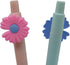 Maydahui 12PCS Little Daisy Rollerball Pen, Retractable Flower Pens, Black Gel Ink, Desktop Decoration