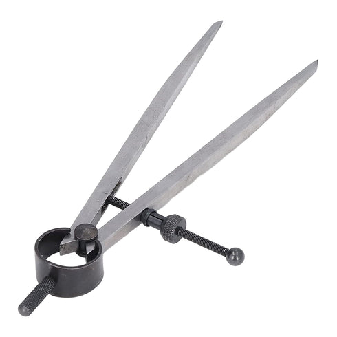 Dovetail Guide, Flat Leg Spring Marking Gauge 7.1in Adjustable Carbon Steel Woodworking Dividers Compass Caliper