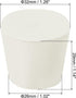 MECCANIXITY Rubber Tapered Plug 26mm to 32mm Solid Test Tubes Bungs Stopper White for Lab Home 15 Pieces