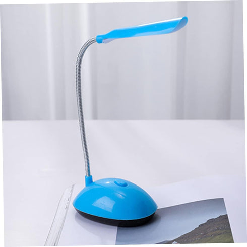 Desktop LED Light, Blue Night Light Nursing LED Desk Lamp, Battery Powered Foldable Table Lamp