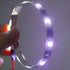 HYADA 12V 1Ft 12 6 inches (White,Pack 6) DC Waterproof LED Strip Underbody Light with Wires for Motor