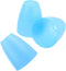DOITOOL 3pcs Lamp Shades for Nightstand Replacement Covers for Table Lamps Flat