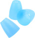 DOITOOL 3pcs Lamp Shades for Nightstand Replacement Covers for Table Lamps Flat
