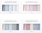 Monolike Color Palette Sticky Grid 500 D Set 4p - Self-Adhesive Memo Pad
