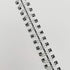 Spiral Dot Grid Notebook - A5 Bullet Dotted Journal, 80 Sheets / 160 Pages, 100gsm White Paper, Transparent Cover
