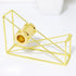 Tape Dispenser Desktop Metal Wire Holder Cutter Stand for Home Office School Stationery Gold