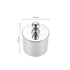 Scale Calibration Weight, 1kg x M2 Precision Chrome Plated Steel Gram Weight for Digital Jewelry Scale