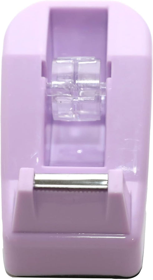 WELSTIK Desktop Tape Dispenser, Non-Skid Base for Packaging in Office, Restaurant, Flower Shop, Purple