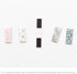 Monolike Floral Magnetic Bookmarks, Set of 5