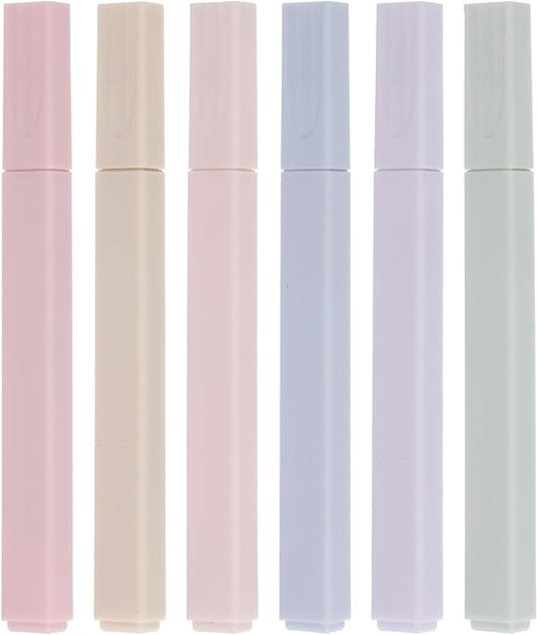 PATIKIL Highlighter Pen, 6 Pack Quick Dry Broad Tip Underline Marker Pens for Daily Use,