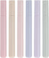 PATIKIL Highlighter Pen, 6 Pack Quick Dry Broad Tip Underline Marker Pens for Daily Use,