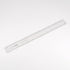 Film Flexible Ruler 12 Inch, Transparent PET Plastic Covered Folding Straight Ruler with 1mm Scale