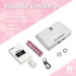 LUMINTOP EDC01 Pink Keychain Flashlight, 120 Lumen AAA Waterproof EDC Light for Everyday Use, 32 Hours