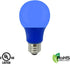 Xtricity LED A19 Blue Light Bulbs, 5W A19/5W/B/LED (40W Equivalent), E26 Medium Base, 120V, Blue, Porch, Holiday