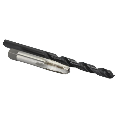 Drill America POU1/8NPTW/DRILL 1/8" Carbon Steel NPT Pipe Tap and High Speed Steel Drill Bit Set