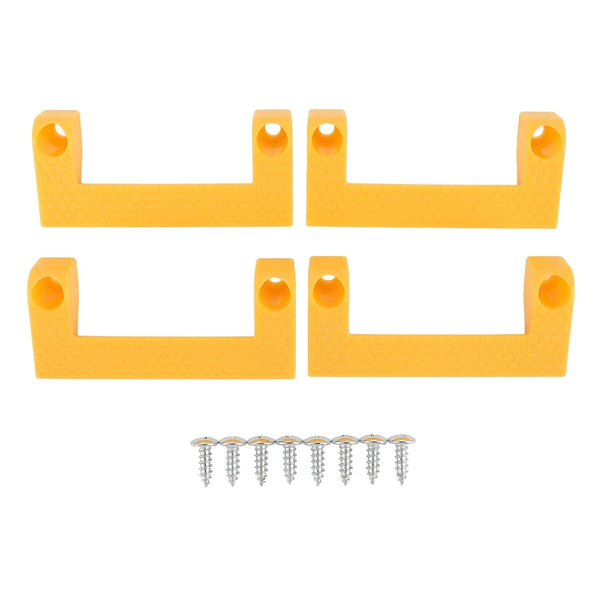 Miskall 4pcs Tape Measure Clip,Plastic Tape Measure Holder,Ladder, Workbench Electric Tool Storage for