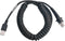 USB Cable Coiled 3 Meter, Type A USB to RJ45 Barcode Scanner Cable for Datalogic GD Series, 3M Coiled