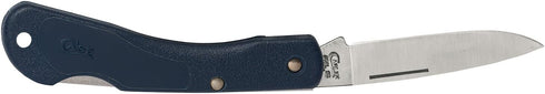 Case XX WR Pocket Knife, Blue Handled Mini-Blackhorn, Length Closed 3 1/8 Inch (Item 2392)