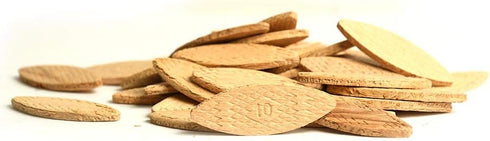14207#0, 10, 20 Set 50 Big Horn Beech Wood Joining Biscuits - Pcs Each Size