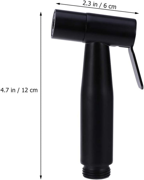 Modern Black Stainless Steel Handheld Bidet Sprayer