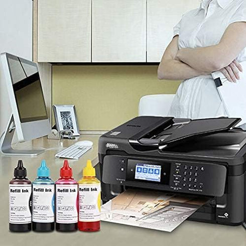 Regular Refill Ink for T252 T252XL120-BCS, T252XL220, T252XL320, T252XL420 for Workforce Printers