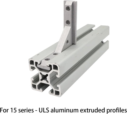 10Pcs 15 Series ULS Aluminum Extrusion Profile Connector Brackets with Corner Pieces and Screws