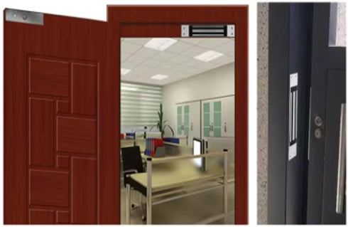 600LBs/280KG Flush Mount Electromagnetic Lock Holding Force Embedded Electric Magnetic Electromagnetic Door Lock
