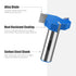 JGZUI Set,1/2" 25/64", Three-Blade Slot Cutter Router Bit, ''T'' Type Slotting Bit , Slot Router Bit Shank,Cutting