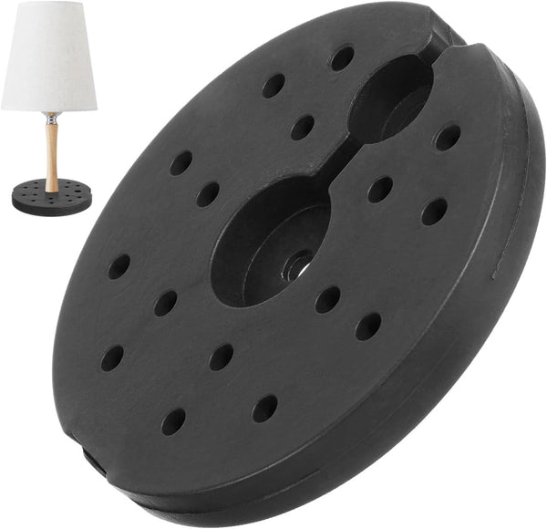 PRETYZOOM Weighted Floor Lamp Base 7.5 Inch Square Replacement Lamp Base Weight