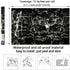 Arthome Black Marble Contact Paper, 15.7"x120" Self Adhesive Wallpaper, Removable Decorative Film for Desk, Kitchen
