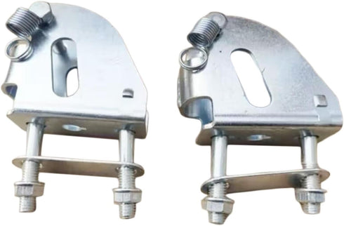 Almencla Flatbed Trolley Armrest Base Foldable Push Hand Cart Base Hinge Replaces Sturdy