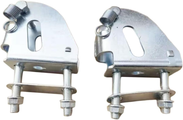 Almencla Flatbed Trolley Armrest Base Foldable Push Hand Cart Base Hinge Replaces Sturdy